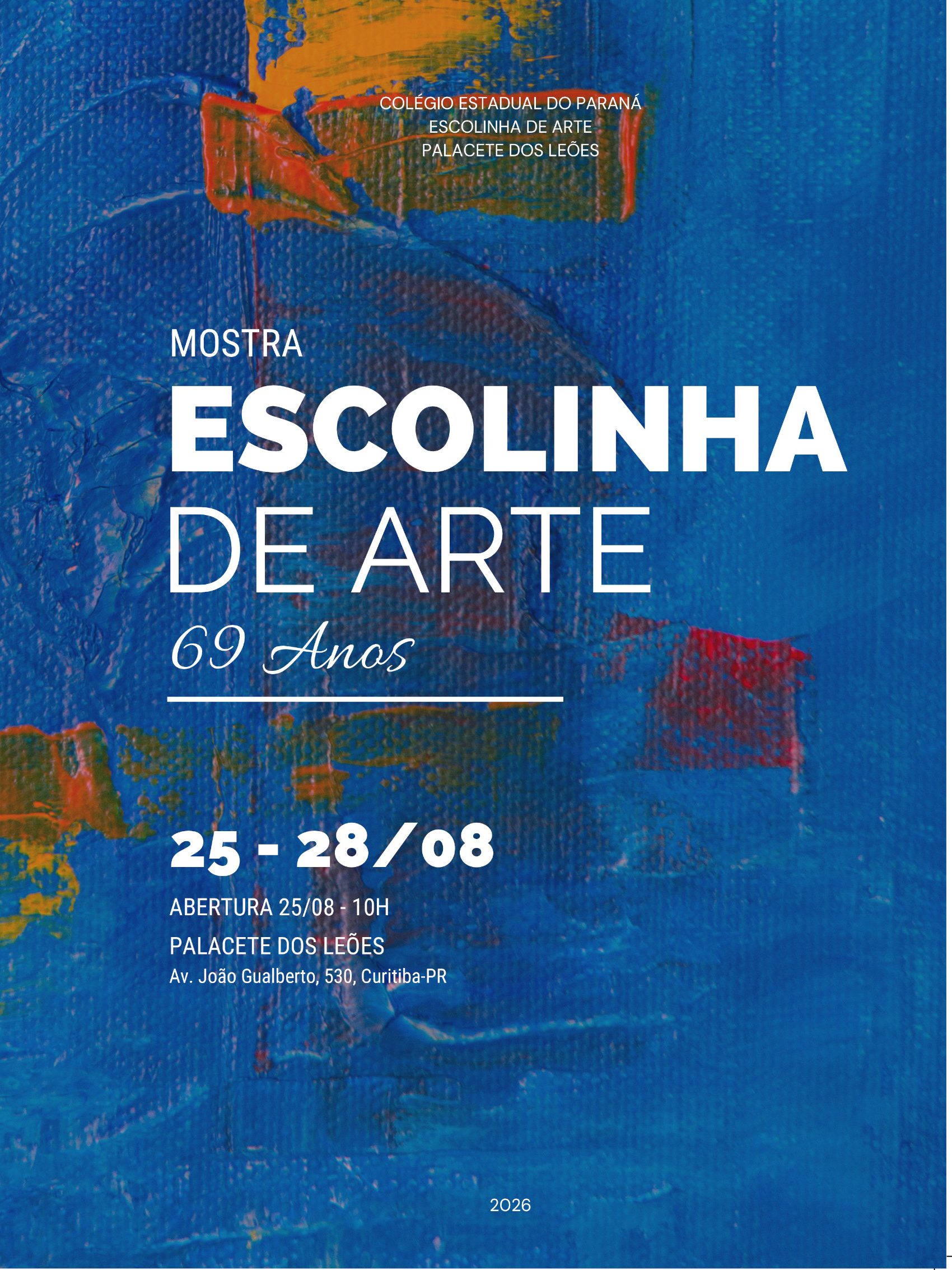 ESCOLINHA PALACETE 2026