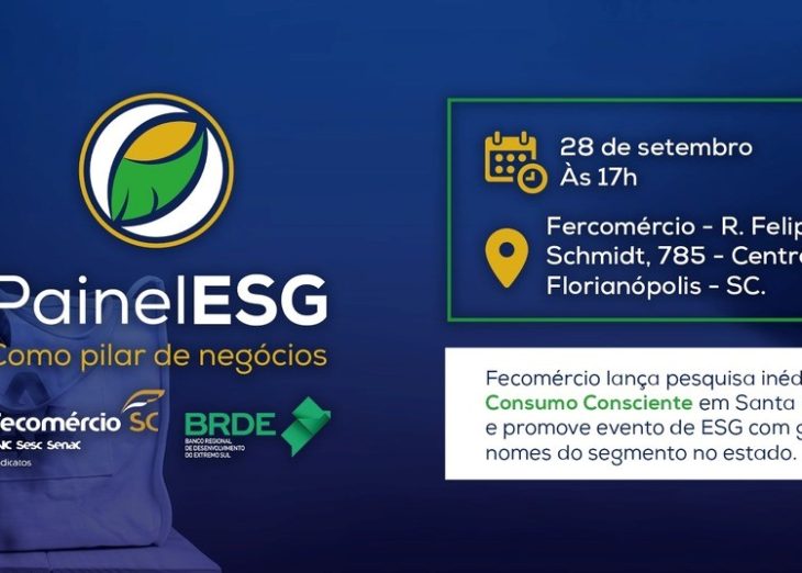 BRDE e Fecomércio fazem evento sobre o futuro dos negócios e as boas práticas ambientais