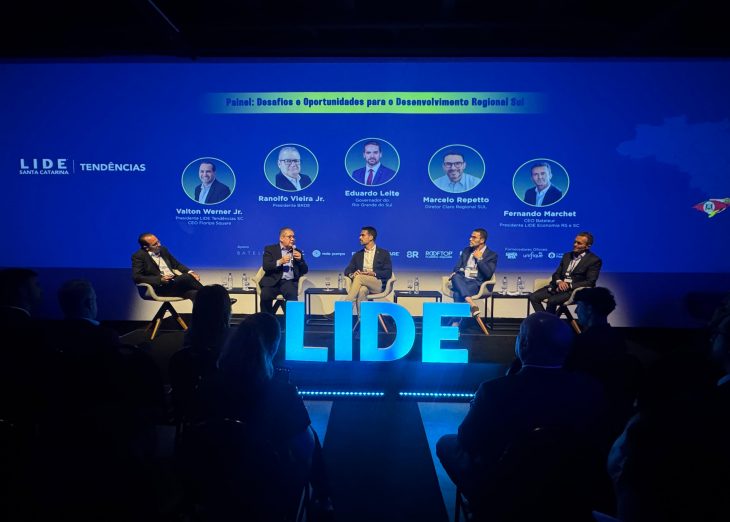 Ranolfo destaca protagonismo do BRDE no financiamento sustentável durante painel em Florianópolis