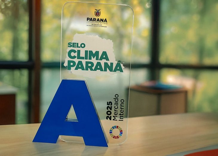 BRDE recebe Selo Clima Paraná pelo 3º ano seguido