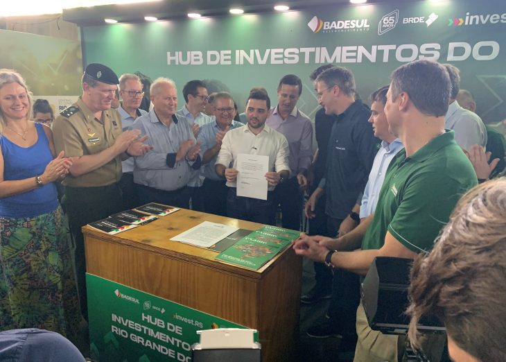 BRDE integra espaço conjunto para atração de investimentos na Expodireto