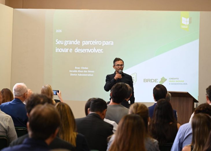 Café com Consultores do BRDE destaca inovação, crédito e alcance do banco no Paraná