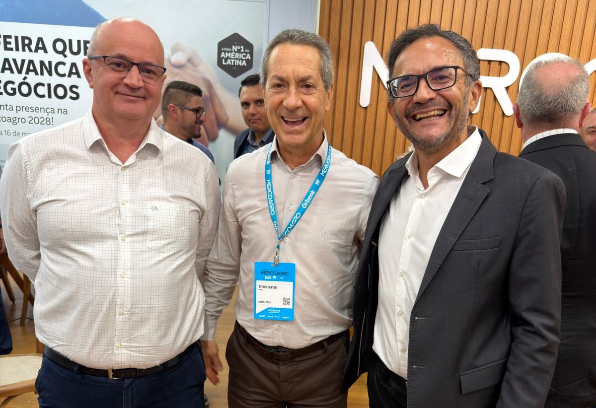 BRDE e Aurora Alimentos discutem expansão em visita à Mercoagro em SC
